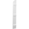 Ekena Millwork Americraft 2-Board (3 Batten) Wood Joined Board-n-Batten Shutters w/ Arch Top, ARW401BQ207X82WHH, PR ARW401BQ207X82WHH - alternate 8